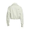 Nike Hanorac Casual cu Fermoar pe Jumătate și Guler, Culoare Uni, Mânecă Lungă, Topuri Femei, Verde Deschis FB8786-020