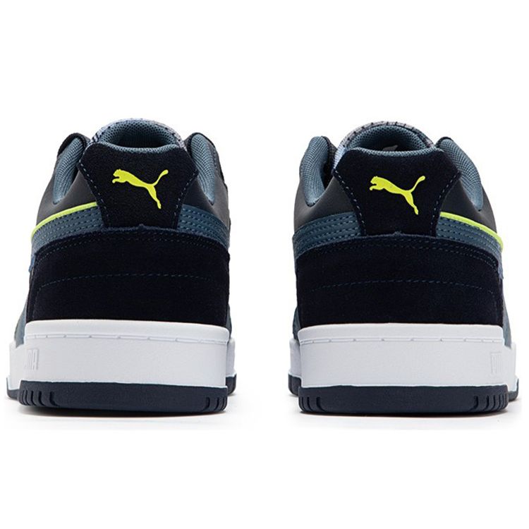 Puma Rbd Game Leather Casual Low-Top Sneakers Unisex Sneakers Blue White 386374-02