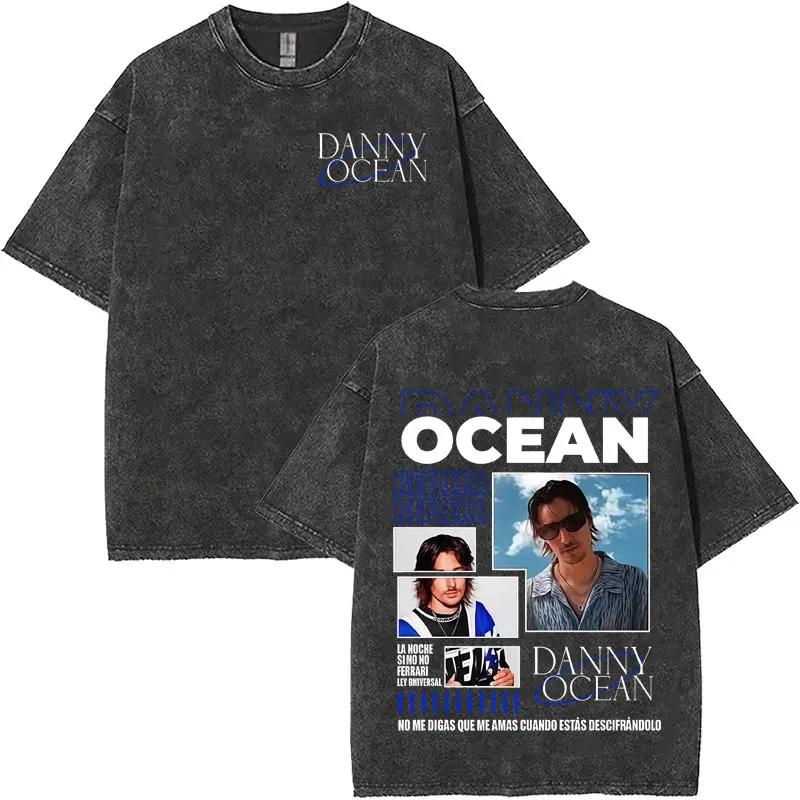 

Rapper Danny Ocean Gothic Merch Vintage Cozy T-Shirt Unisex Summer Fashion High Quality Hip Hop Crewneck Sports T-Shirt 2XL