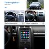 WIFI 4G Tesla Style For Peugeot 407 1 2004 - 2010 Android Car Radio Stereo GPS Navigation Multimedia Video Player No 2din 9.7''