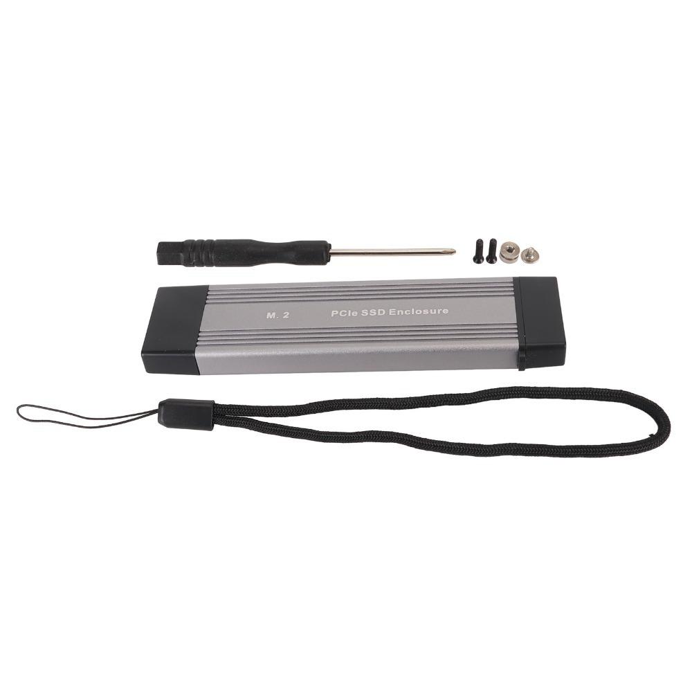 Aluminum Alloy PCIe SSD Enclosure Type C HDD Enclosure M.2 NVMe SSD Enclosure Laptop Notebook for NVMe