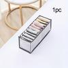 1/3/6pcs-Underwear Drawer Organizer Storage Box Foldable Closet Organizers Drawer Divider Storage Boxes For Underpants Socks Bra