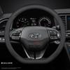 Car Leather Steering Wheel Cover for Hyundai NEXO IONIQ 5 6 9 XRT N Line EV      2024 2025 Accessories