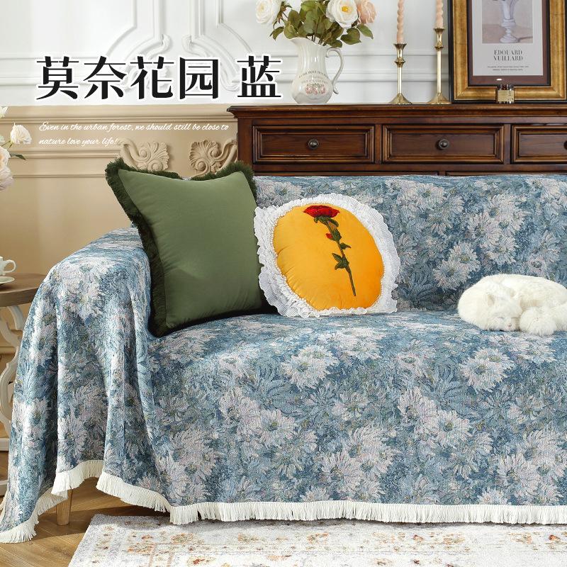 American Style Thickening Sofa Towel Two-sided Easy To Lay Sofa Cover Dust Anti-cat Scratch Protection Cover Sofa Blanket Carpet