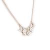 Les Trésors De Lily [C6809] - Silver Necklace 'Famille' Silver White (rhodium-plated) - 15 Mm