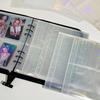 Cute PVC Loose Leaf Album Zipper Student Graduation Photos Album a5 Card Album Girl Idol Photo Storage