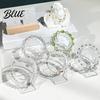Lightweight Necklace Holder 5 Pcs Transparent Bracelet Display Compact Portable