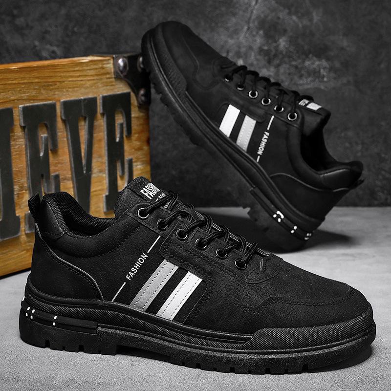 Men's shoes spring and autumn non-slip wear-resistant low-top outdoor tooling shoes new men's sports Martin boots