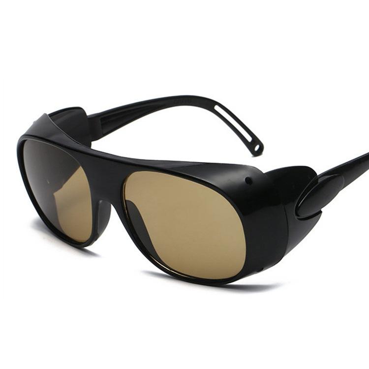 2010Welding Goggles, Anti-arc Light Glasses, Argon Arc Welding Protective Eyewear, Safety Goggles for Men and Women Workers, Sunglasses