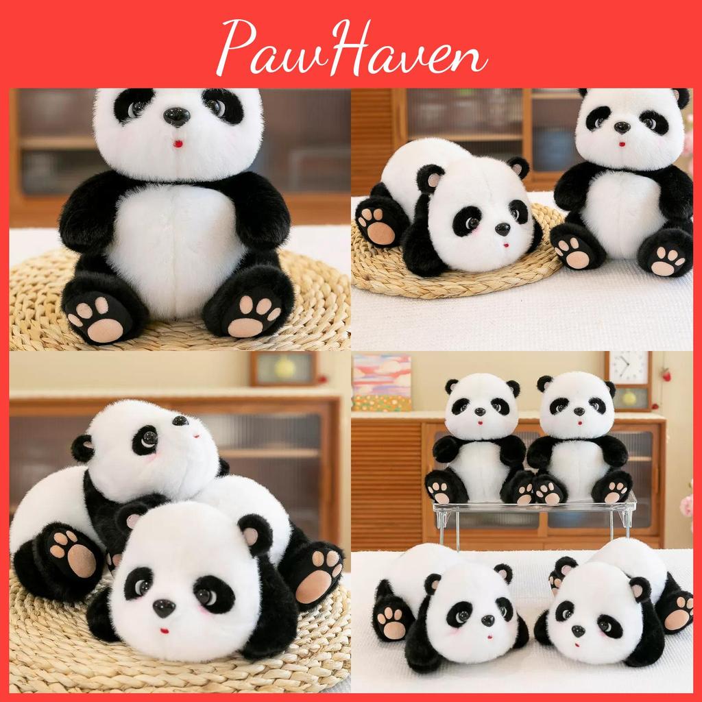 Panda Cute Cartoon Plush Toy Doll Girls Kids Sleeping Companion Gift Birthday