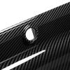 Trunk Lid Decklid Panel Trim For Ford Mustang 2015 2016 2018-2023 Carbon Fiber Look/Gloss Black Tailgate Rear Bumper Guard Cover