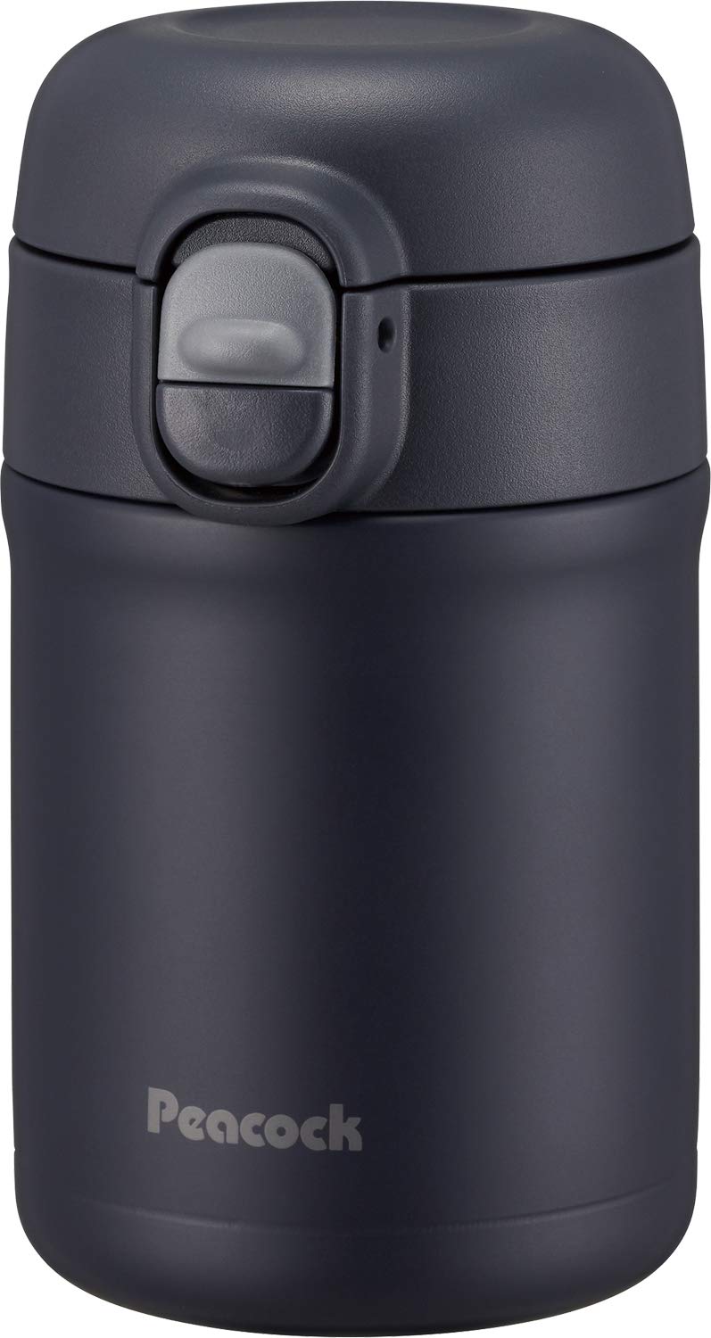 

The-peacock Thermos Industry (The-peacock) Peacock Water Bottle, One-Touch Water Refill, 280ml, Dark Navy, AKH-28 AK