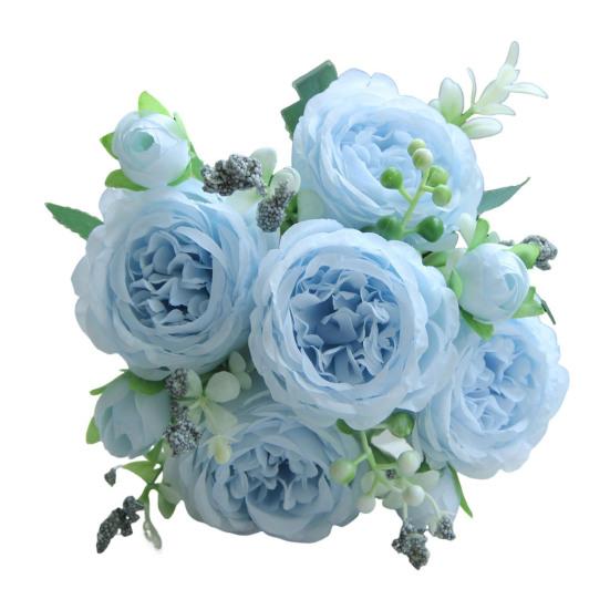 

Искусственный цветок пиона Yousheng, 5 вилок, реалистичный искусственный шелковый цветок для дома, офиса, свадьбы, вечеринки, помещения, улицы, искусственный цветок, цветущие растения, украшение