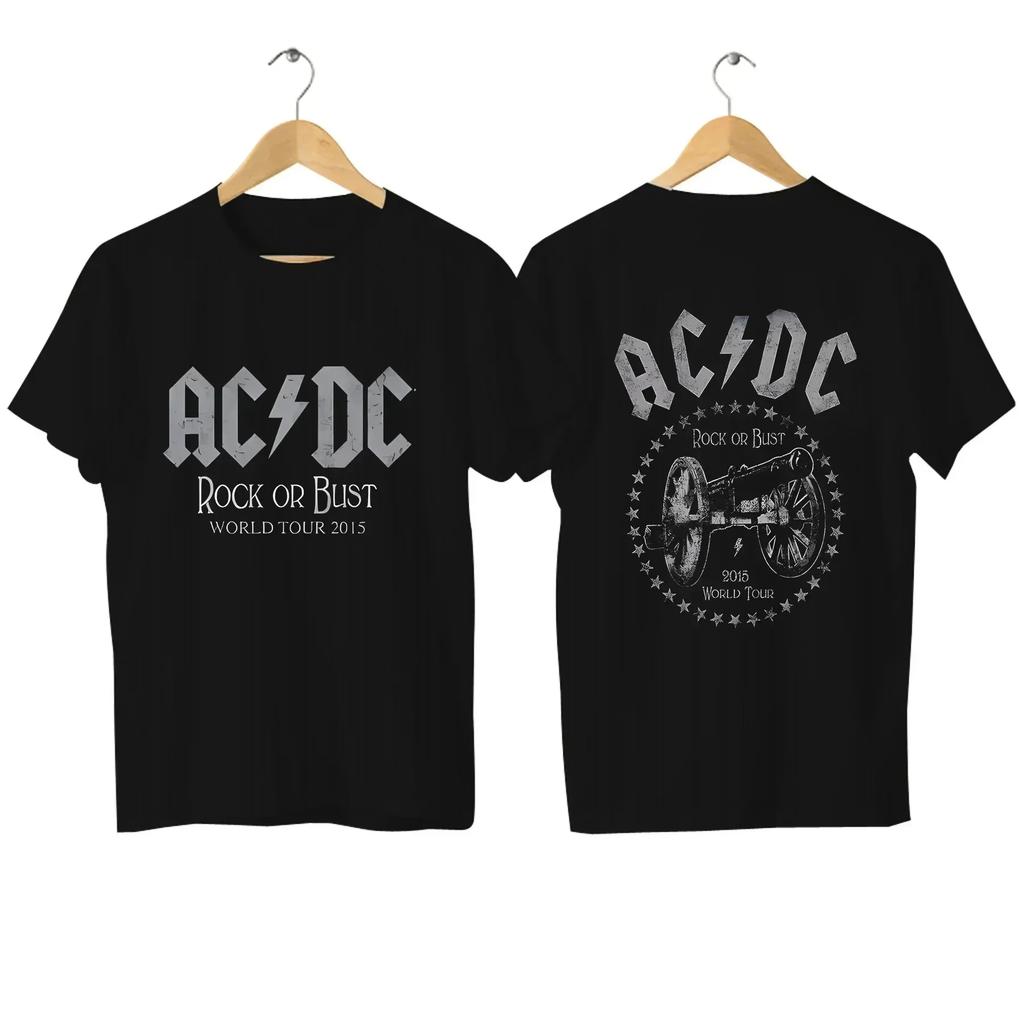 2024 AC PWRDUP Live DC Print Tshirt Graphic T Shirts Men Women Kid Cotton Hip Hop Fashion Oversized T-shirts Summer Clothes