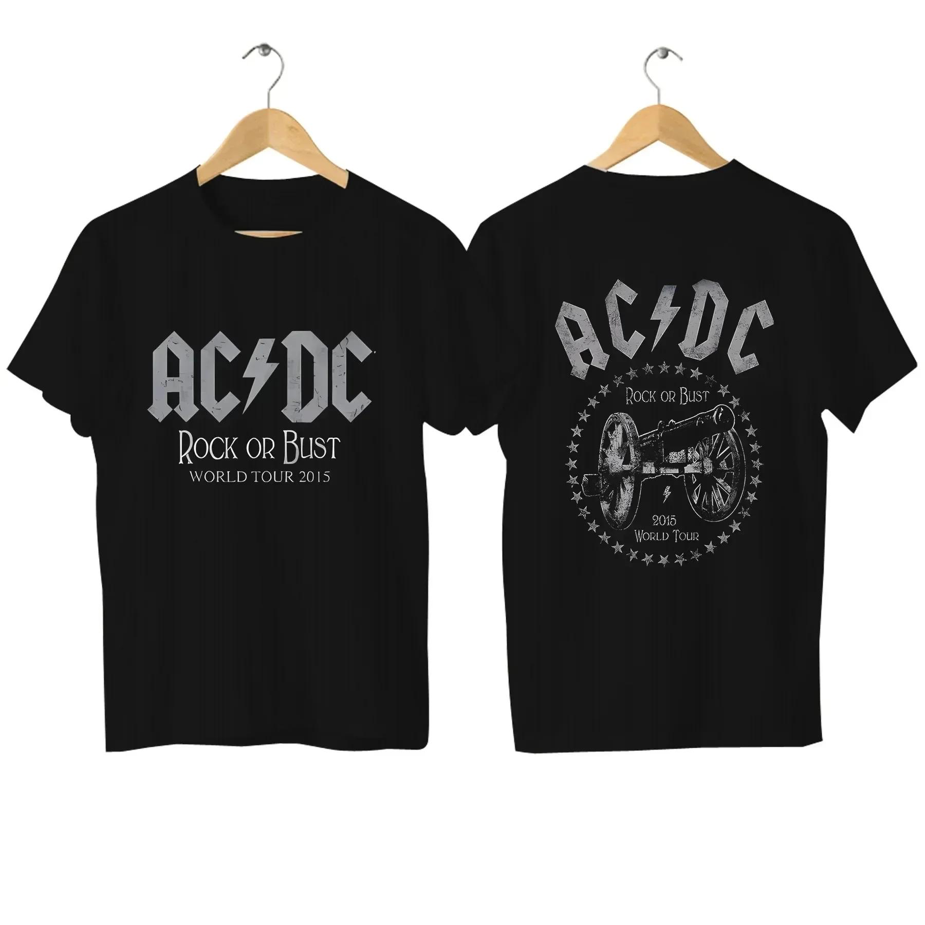 

2024 AC PWRDUP Live DC Print Tshirt Graphic T Shirts Men Women Kid Cotton Hip Hop Fashion Oversized T-shirts Summer Clothes 4XL