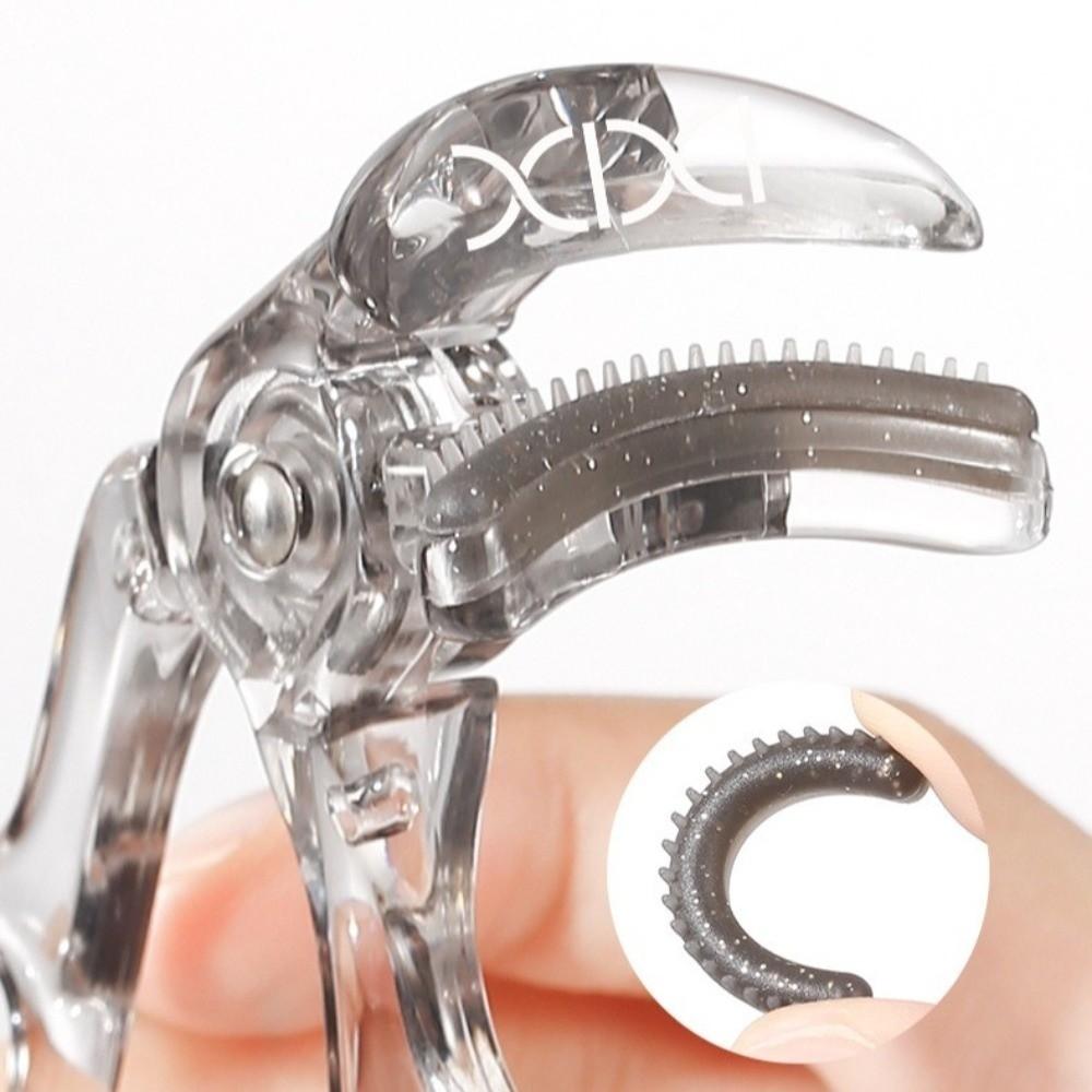 Wide-Angle Lash Curler Long-Lasting One-Clip Eyelash Curler Portable Eyelash Curler Makeup Tool