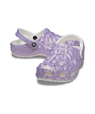 Classic Clog Geometric Iridescent Wt  24sucl209841 