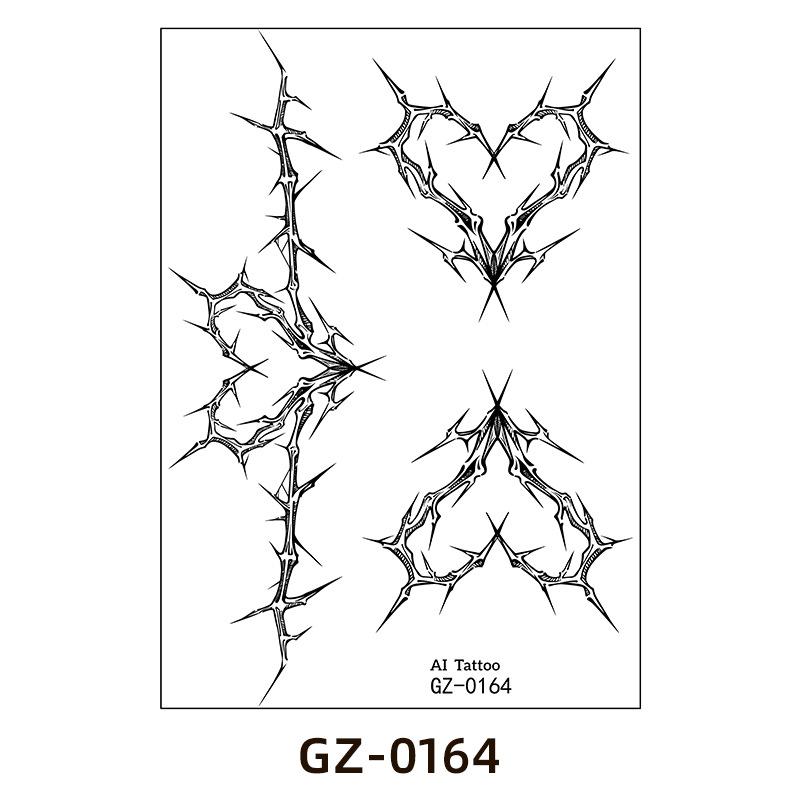 Herbal Tattoo Sticker Waterproof Flower Arm Simulation Tattoo Juice Tattoo Sticker Tattoo
