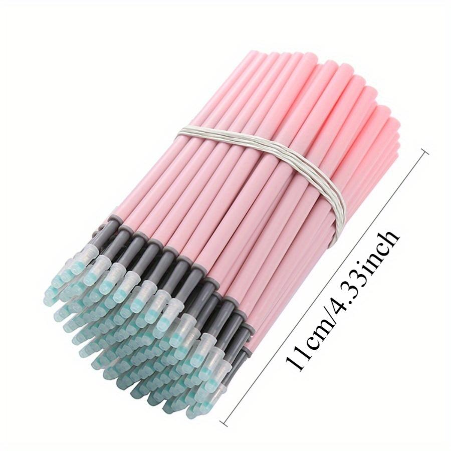 100pcs 0.5mm Vivid Morandi Black Scalable K35Pen Core Lagre Capacity Replaceable Core Press Style Pen Student Essential Office Supplies Back School