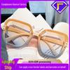 Gradient Large Frame Women's Sunglasses - Anti-UV, Versatile Fashion, Slimming Style