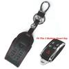 Capa de Chave de Carro Para JAGUAR XF XK XKR Chaveiro Couro