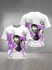 Divertente Anime Gioco Murder Drones Stampa 3D Maglietta Uomo Donna Moda Taglia Grande Hip Hop Top T-shirt Bambino Maglietta Manica Corta