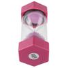 Sechseckige Sanduhr 30 Minuten Timer Uhr für Klassenzimmer, Zuhause, Büro, Küche, Verwendung Rosa