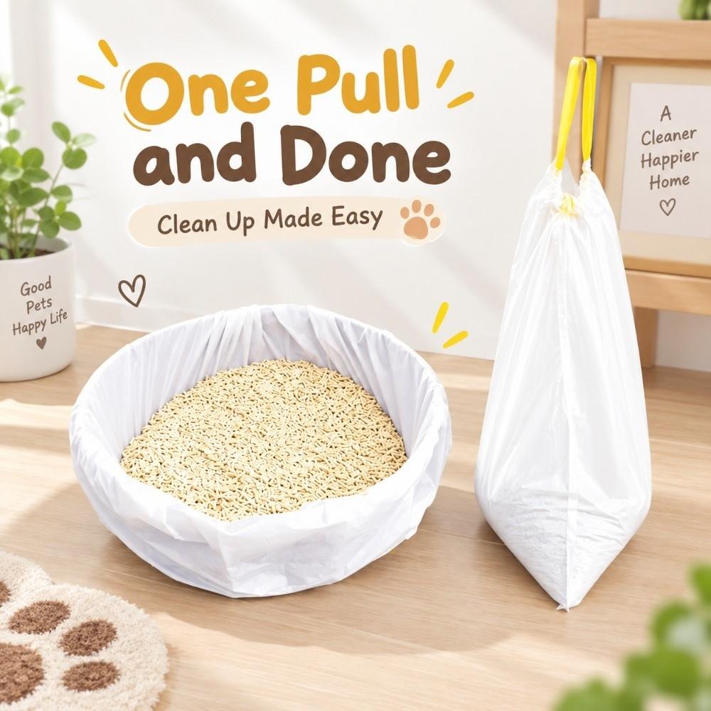 7 Pieces Per Pack Pet Pan Liners Leak Proof Thickening Litter Liners Cat Litter Boxes Use