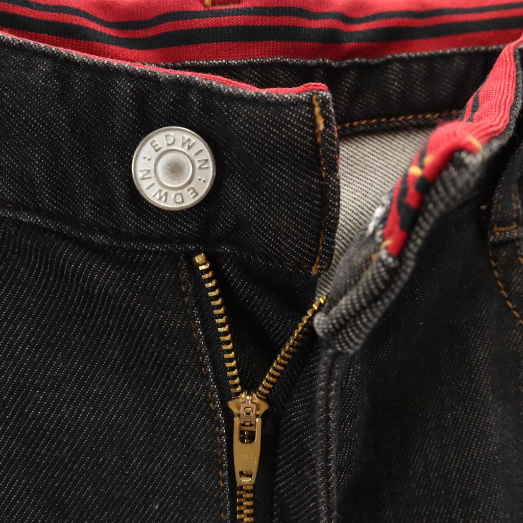 EDWIN made in Japan stretch Straight denim pants M jeans Men's Used