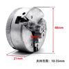 Comapct Zinc Alloy 3-Jaw Lathe Chuck with Large Clamping Range in Machine Tool Accessories Fitting for Electric Drill