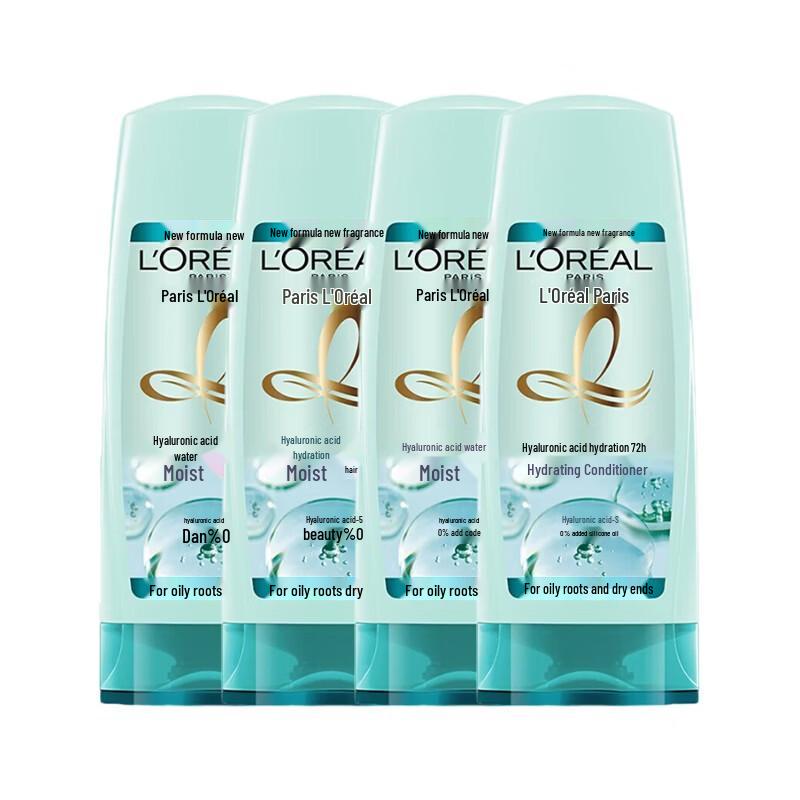 L Oréal Hyaluronic Acid Hydrating Conditioner 4 x 400ml