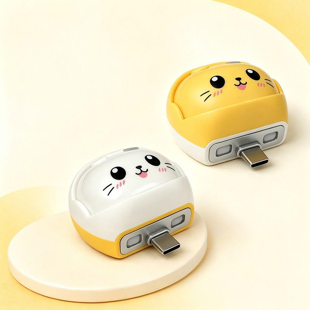 Cartoon Cat Auto Disconnect Adapter Auto Disconnect Power Separator  Phone Charging
