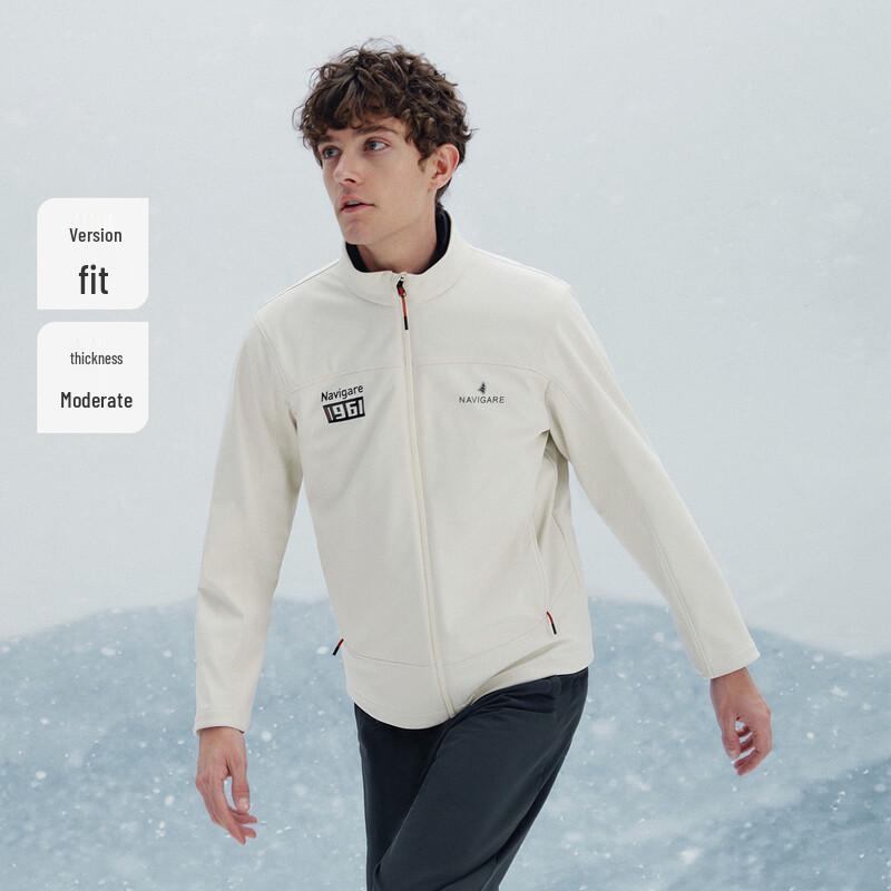 Navigare Men's Outdoor Triple-Proof Fleece-Lined Jacket