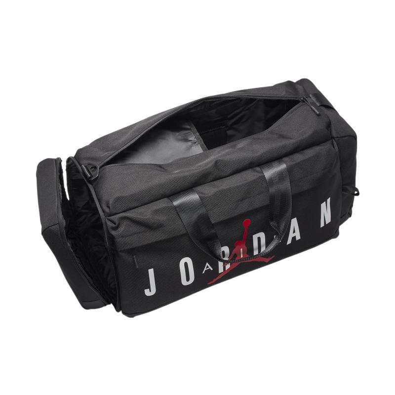 Jordan Jumpman Air Duffel Bag Polyester Gym Bag Training Bag Handbag Shoulder Bag Crossbody Bag Travel Bag Unisex Black Jordan 9A0168-023