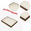 Jewelry Display Tray Organizer Rings Earrings Necklaces Bracelet Watch Holder for Show