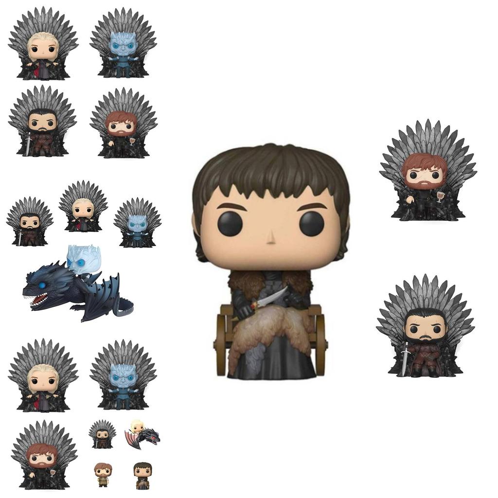 Exquisite Pvc Game Of Thrones Figurines Dragon Mother Jon Snow Night King Models
