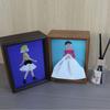 Multifunctional Photo Frame Tissue Box for Desktop, Table, or Bedside
