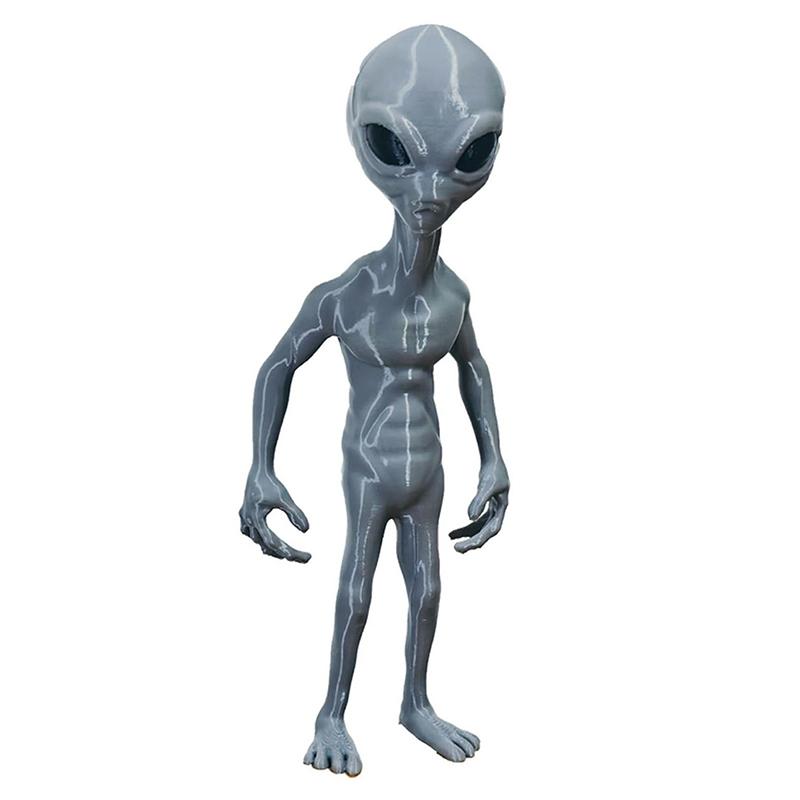 3D Alien Model Great Halloween Or Sci-Fi Gift Unique Creative Collectibles Anime Models Home Decor Tabletop Ornaments Gifts