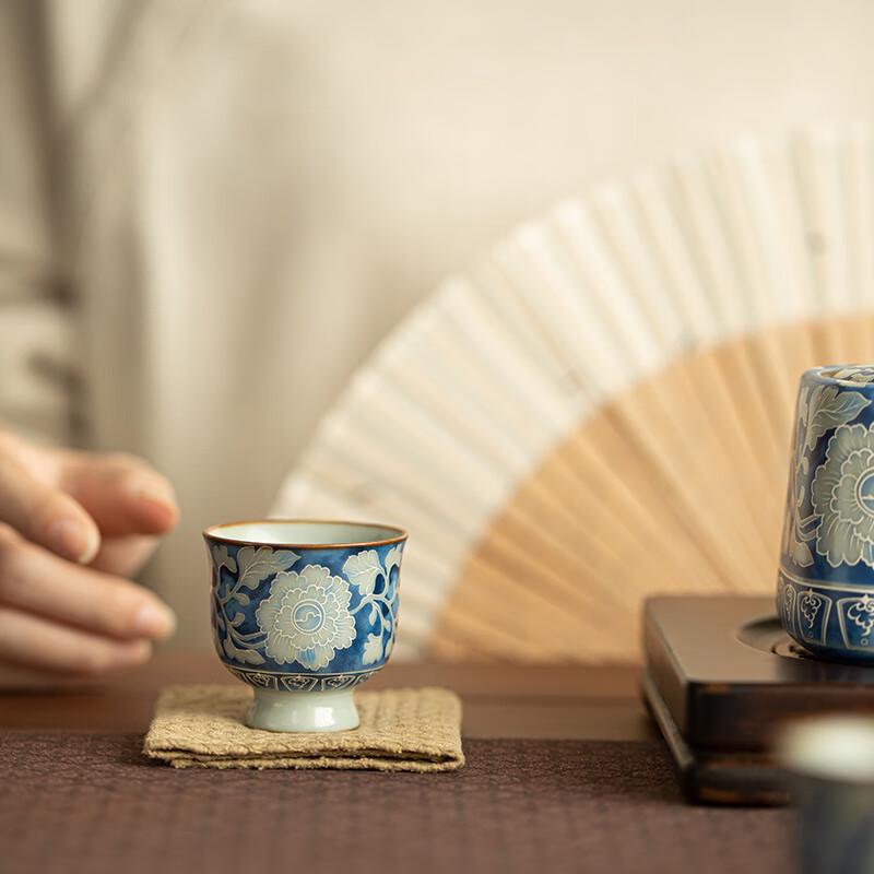 Shangqi Ceramic High-Foot Teacup