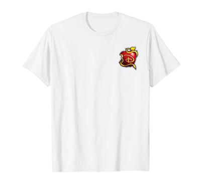 Disney Descendants Red Apple Logo T-Shirt