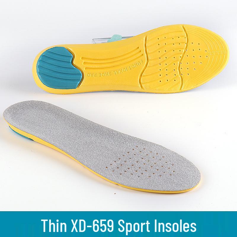 Customized Men's Breathable Sports Insoles: Anti-odor, Sweat-absorbing, Comfortable, Shock-absorbent, Suitable for All Seasons.