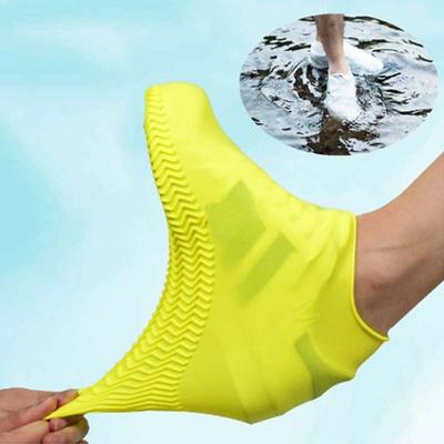 Unisex-Vintage-Gummistiefel mit wiederverwendbarem Latex, wasserdichte Regenschuhüberzüge, rutschfeste Silikon-Überschuhe und Stiefelüberzugszubehör