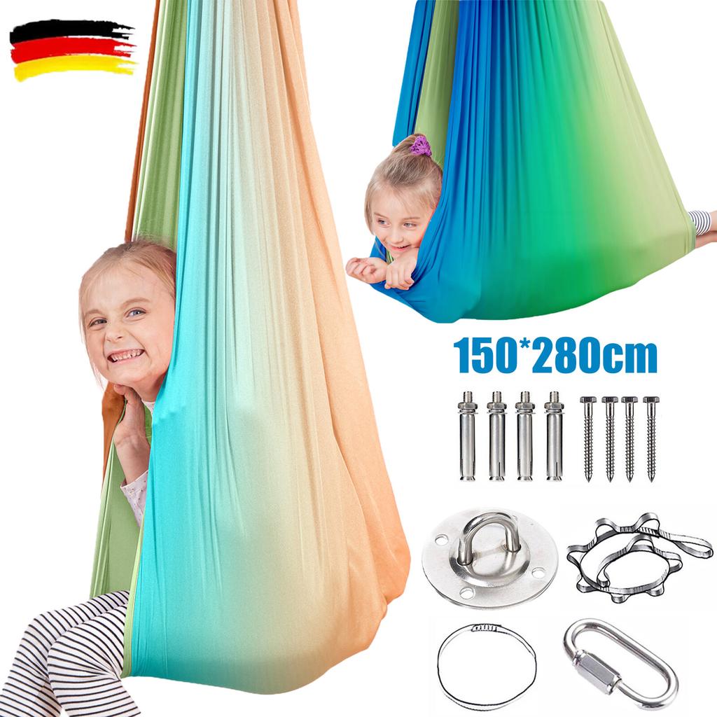 Children's Therapy Swing Hammock Rotating Swing Autism Therapy Swing