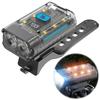 Bicycle Front Light, Dual-Beam Technology 350LM 4 Level Light, Type-C Rechargeable Safety Light With 1200mah Built-in Battery For Outdoor Night Cyclin