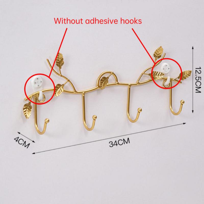 Creative iron hook key xuan closed into the door of the door frame wall hanging hanger clothing shop wall decoration