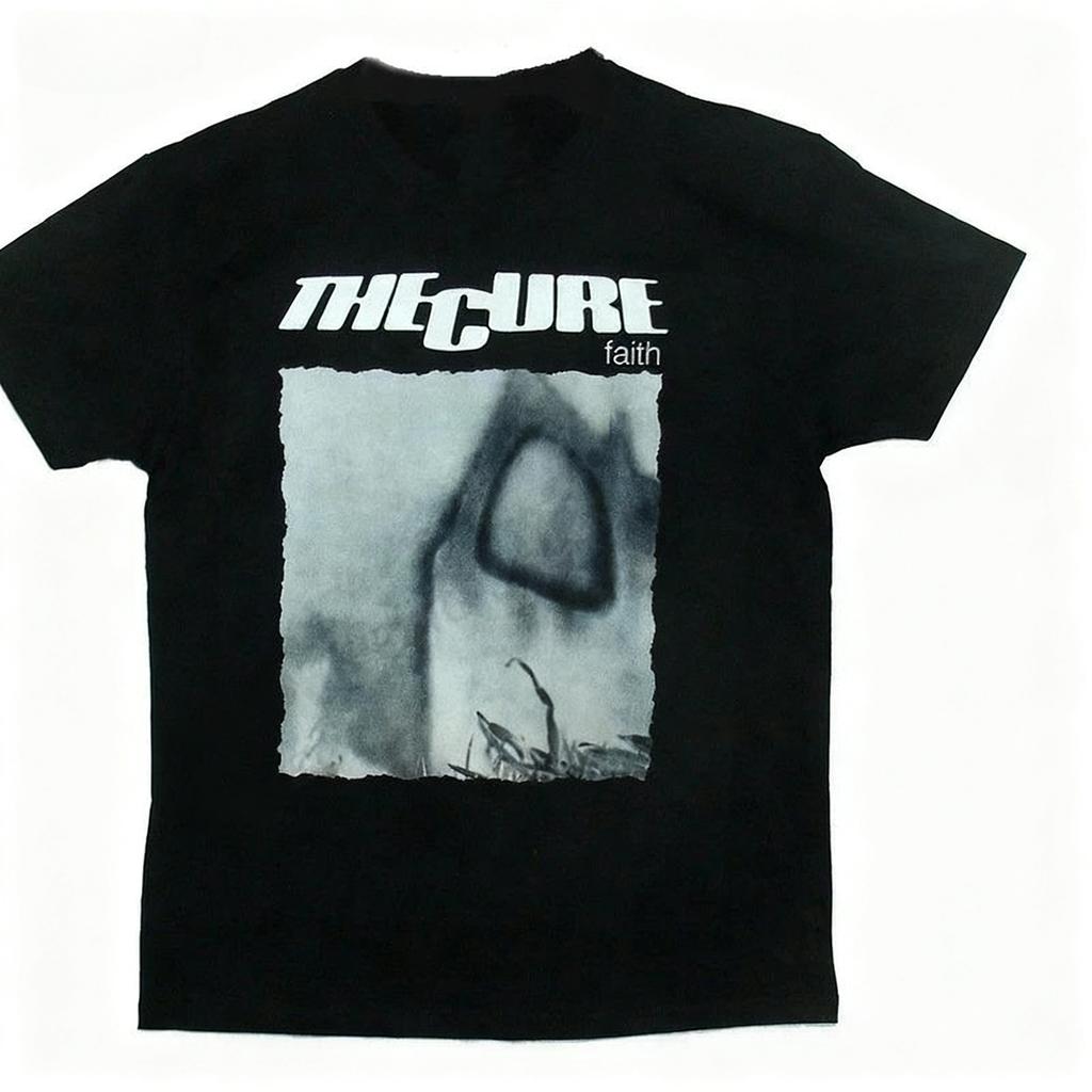 THE CURE Rock Band Boys Don't Cry Rock T-shirt 2025 Summer Men and Women Commemorative Premium Casual Short-sleeved Shirt