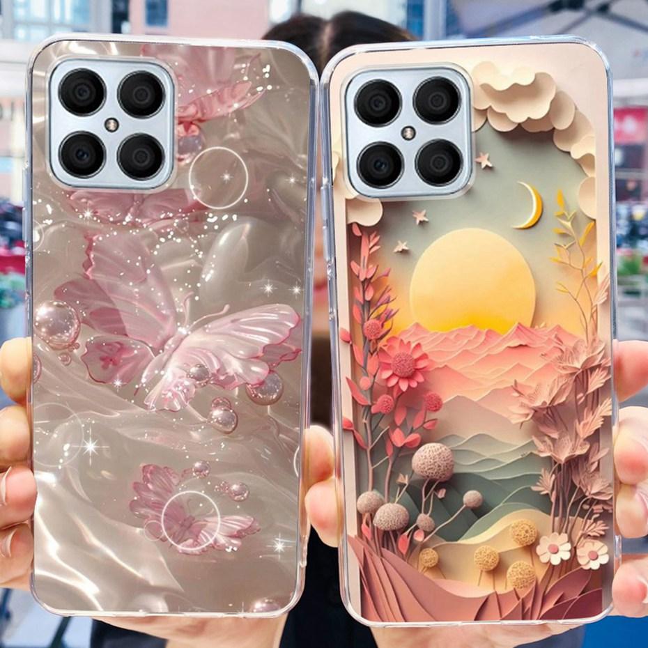 Lovely Printing Case For Honor X8 TFY-LX1 TFY-LX2 TFY-LX3 Soft Silicone TPU Back Cover For HonorX8 X 8 4G Phone Cases