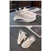 Children's New Spring and Autumn Girls Net Surface Breathable Flying Woven Shoes Boys Non-slip Soft Sole Sports Shoes Tide