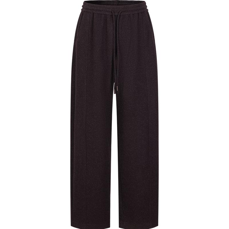JOEONE Anna-Co Amber Glow Elastic Waist Tapered Cropped Trousers
