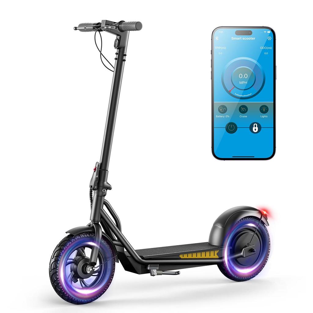 EMOKO A19 Trotineta Elétrica Multiterreno Bateria 36V15AH 500W Adulto Dobrável City Commuting E-Scooter Pneus de Estrada 12 Polegadas EScooter para Exterior